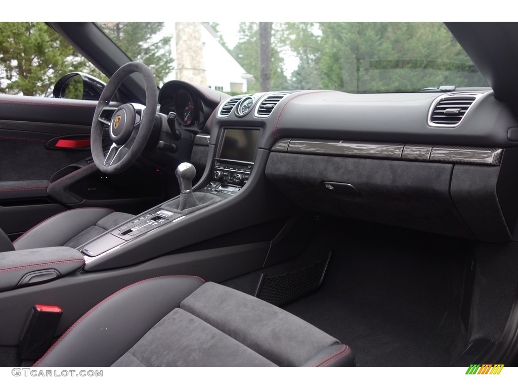 2016 Porsche Boxster Spyder Black Dashboard Photo #115555790