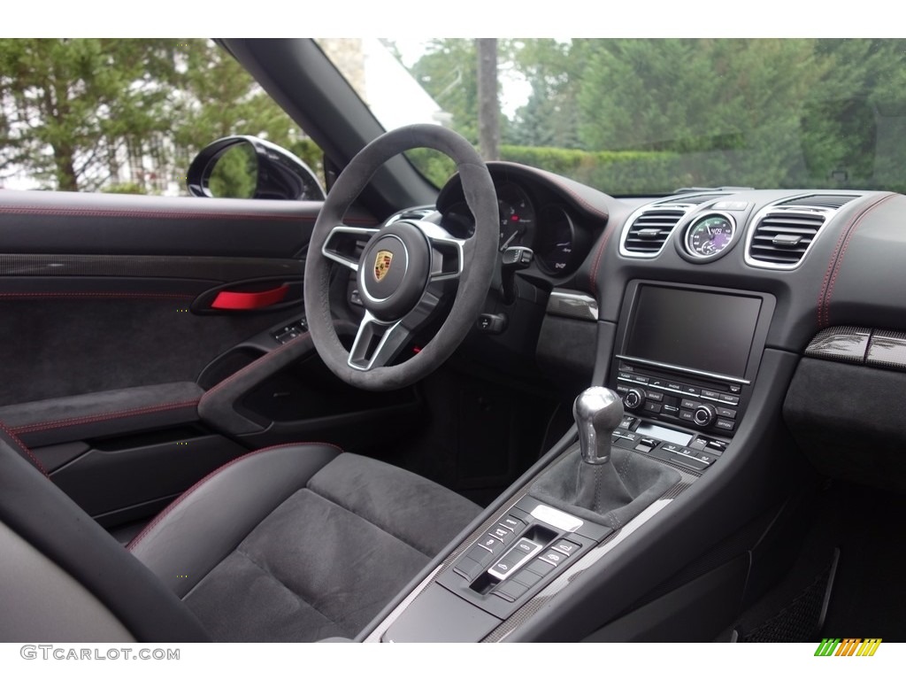 Black Interior 2016 Porsche Boxster Spyder Photo #115555817