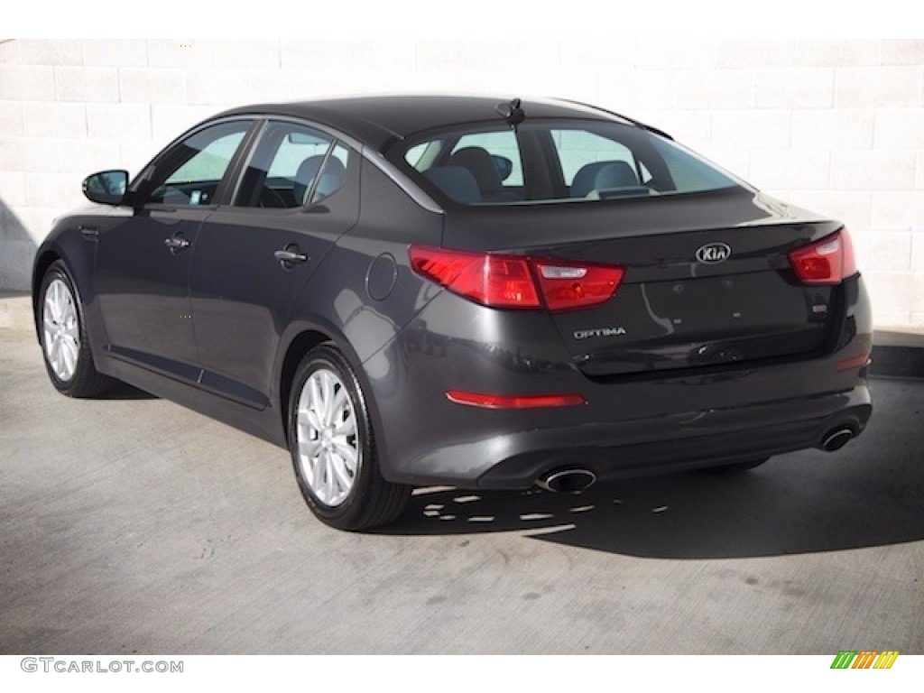 2015 Optima LX - Platinum Graphite / Beige photo #2