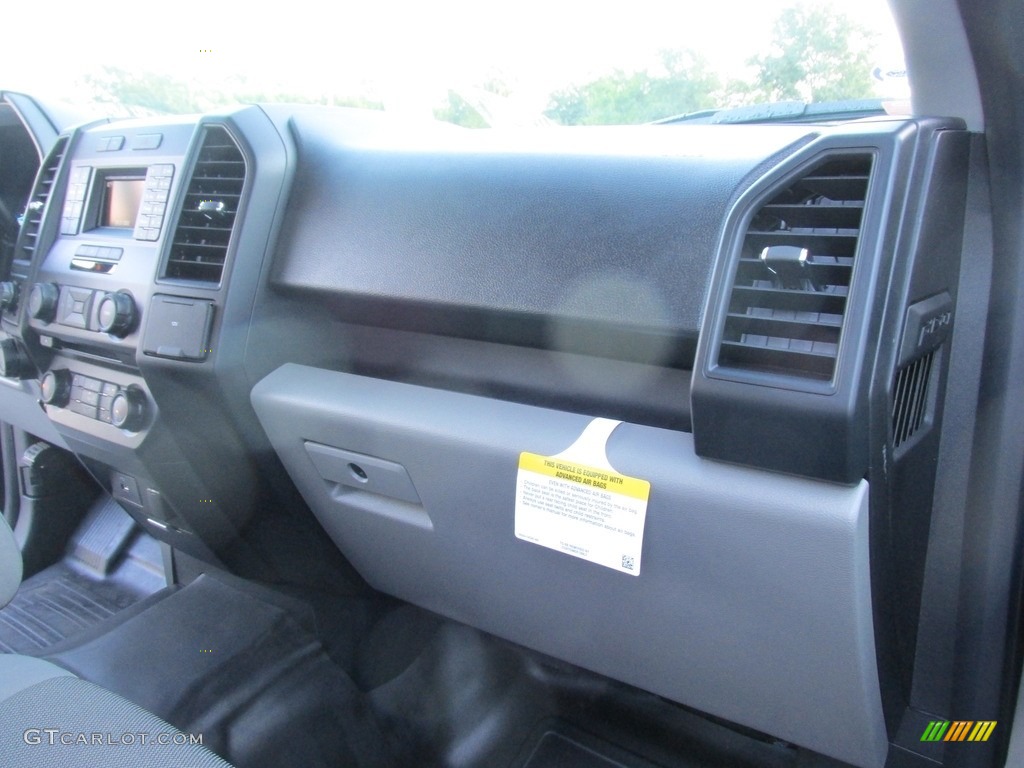 2016 F150 XL SuperCrew 4x4 - Shadow Black / Medium Earth Gray photo #16