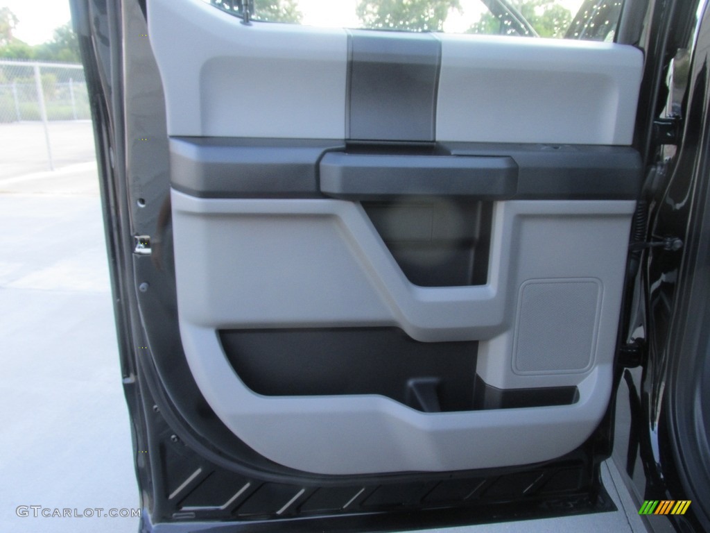 2016 F150 XL SuperCrew 4x4 - Shadow Black / Medium Earth Gray photo #17