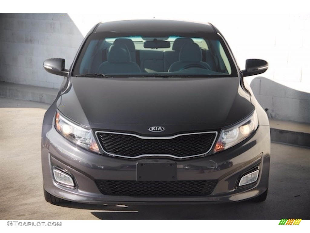 2015 Optima LX - Platinum Graphite / Beige photo #7