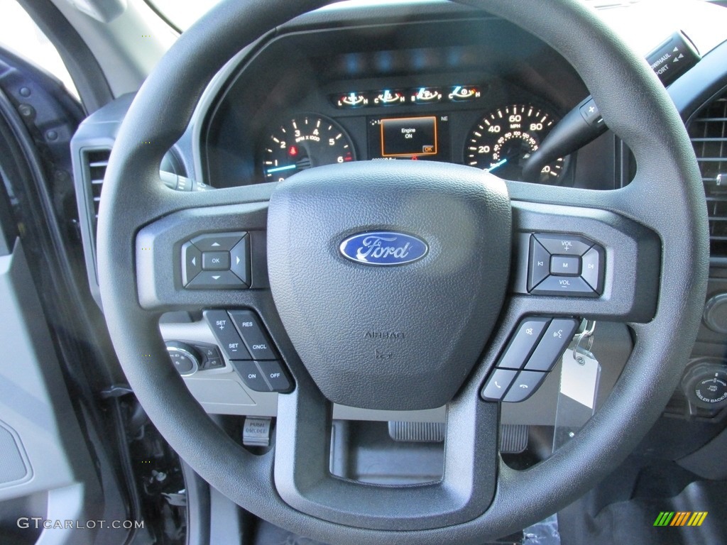 2016 F150 XL SuperCrew 4x4 - Shadow Black / Medium Earth Gray photo #30