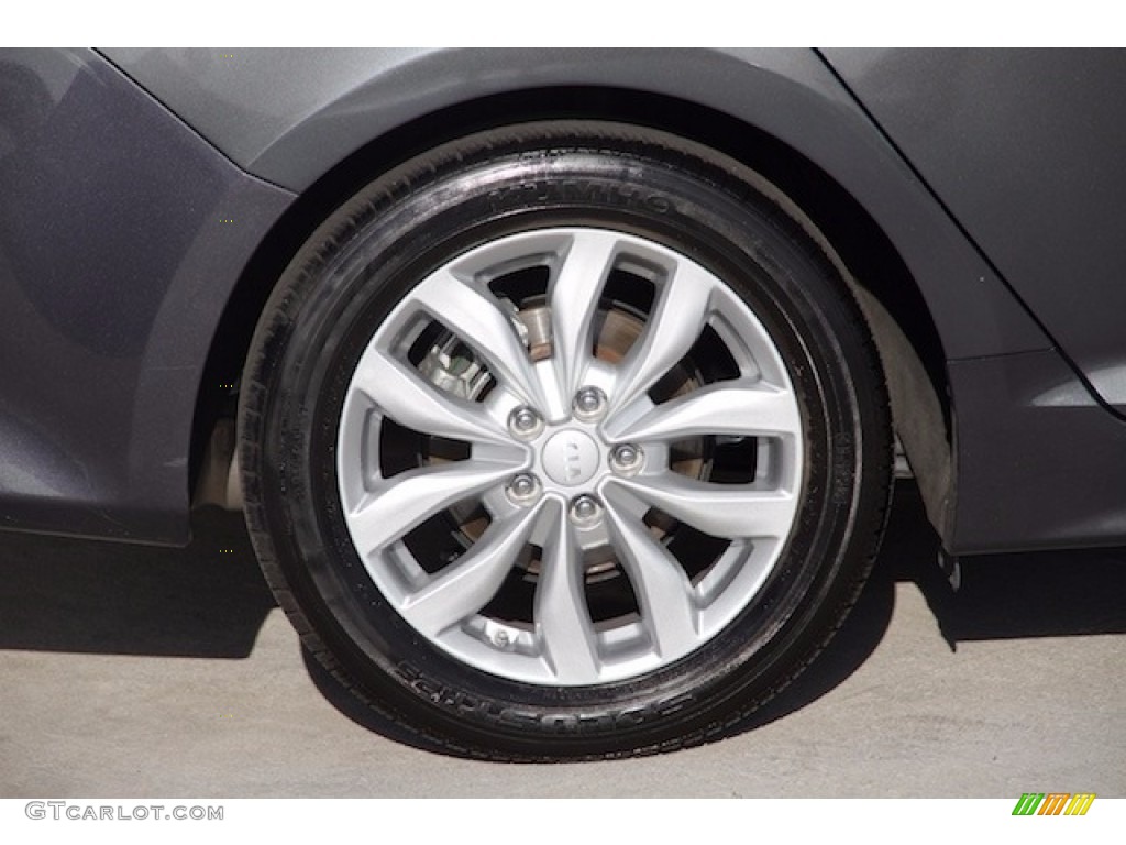 2015 Optima LX - Platinum Graphite / Beige photo #25