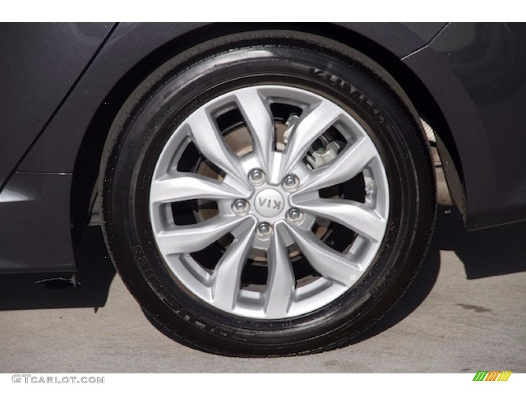 2015 Optima LX - Platinum Graphite / Beige photo #27