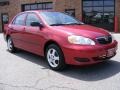 2006 Impulse Red Pearl Toyota Corolla CE  photo #1