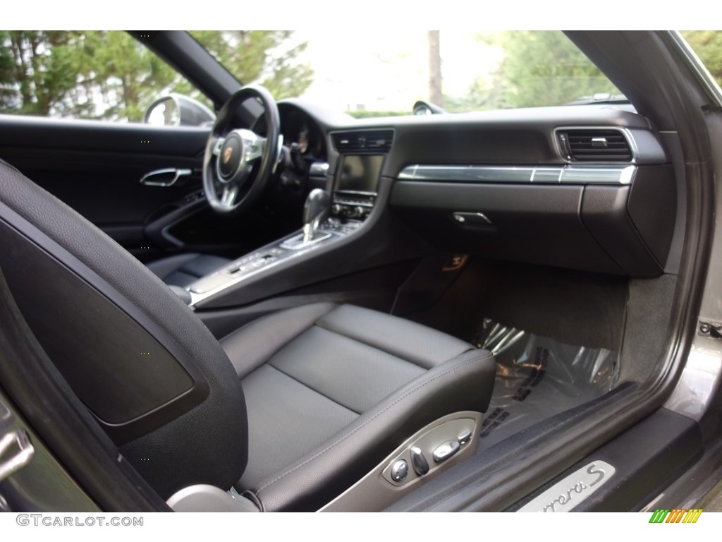 2014 911 Carrera S Coupe - Agate Grey Metallic / Black photo #14