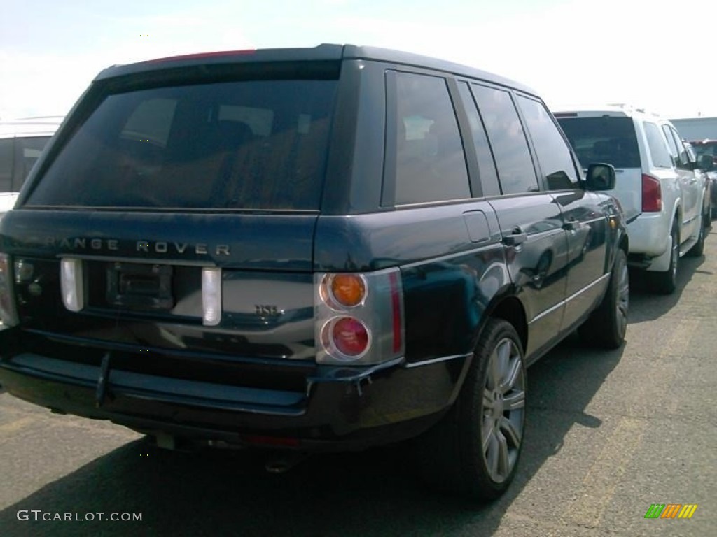 2003 Range Rover HSE - Java Black Metallic / Ivory/Aspen photo #2