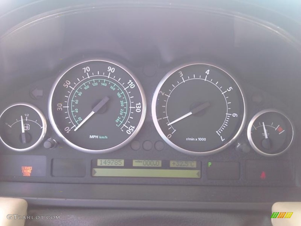 2003 Range Rover HSE - Java Black Metallic / Ivory/Aspen photo #5