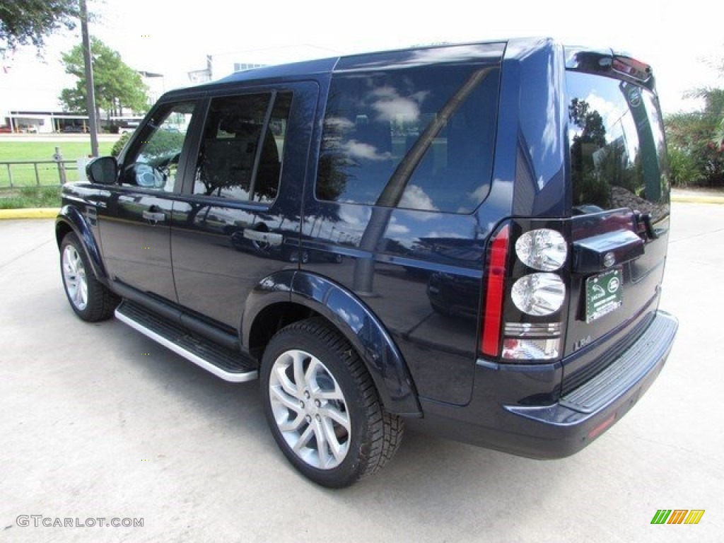 2016 LR4 HSE - Loire Blue Metallic / Almond/Arabica photo #9