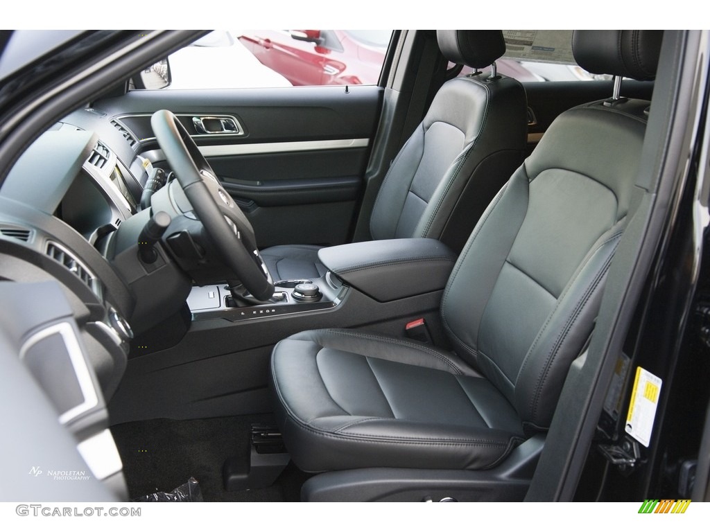 2017 Explorer XLT 4WD - Shadow Black / Ebony Black photo #6
