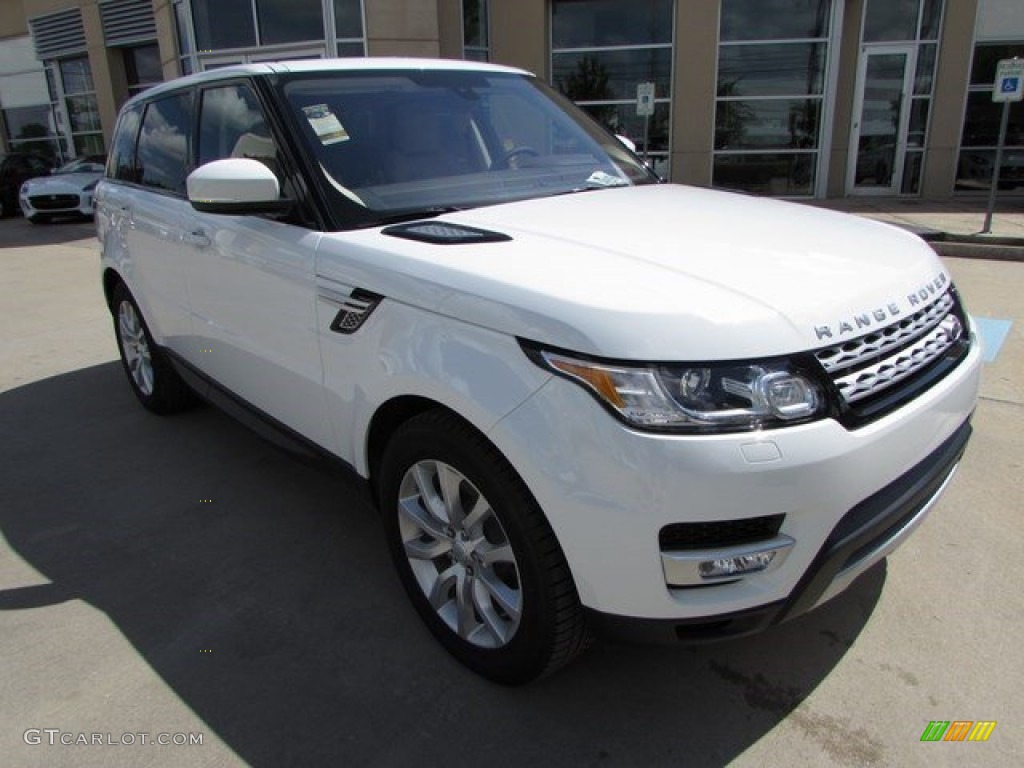 2016 Range Rover Sport HSE - Fuji White / Espresso/Almond photo #2