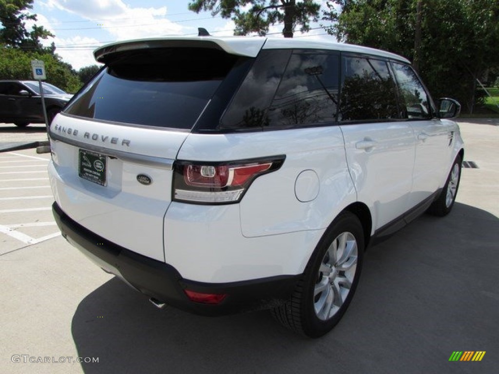 2016 Range Rover Sport HSE - Fuji White / Espresso/Almond photo #7