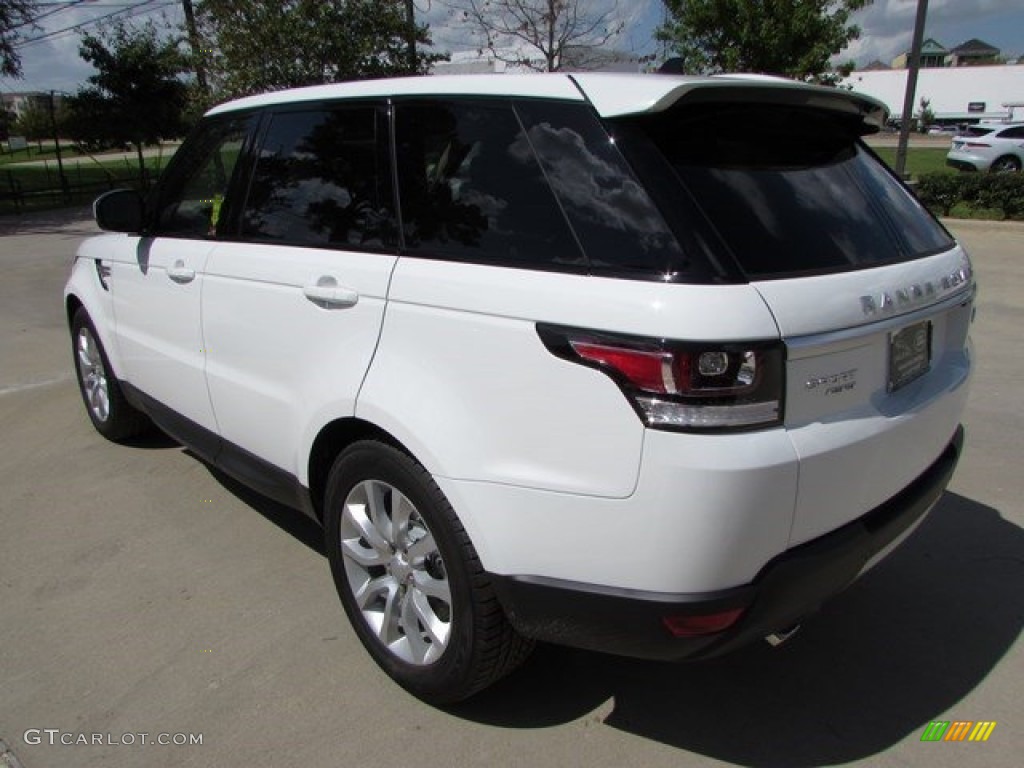 2016 Range Rover Sport HSE - Fuji White / Espresso/Almond photo #9