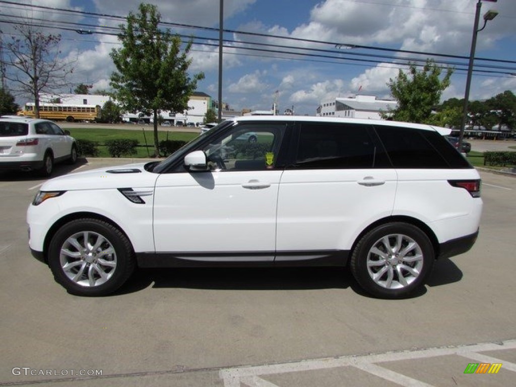 2016 Range Rover Sport HSE - Fuji White / Espresso/Almond photo #10