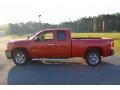 2012 Fire Red GMC Sierra 1500 SLE Extended Cab  photo #9