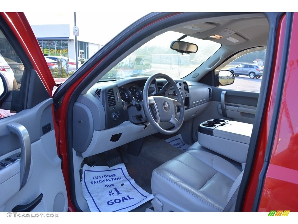 2012 Sierra 1500 SLE Extended Cab - Fire Red / Dark Titanium/Light Titanium photo #19