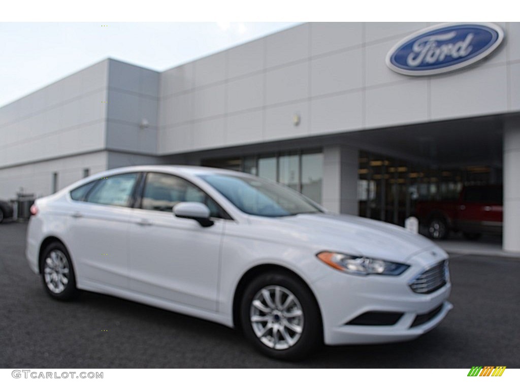 Oxford White Ford Fusion