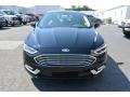 2017 Shadow Black Ford Fusion Titanium  photo #4