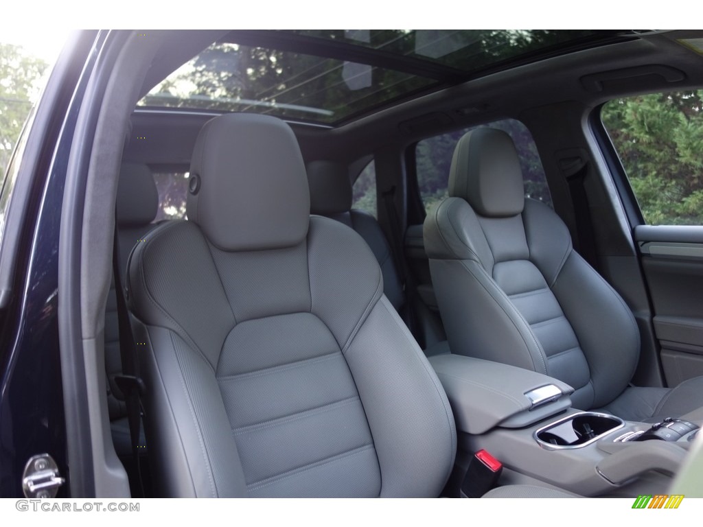 Platinum Grey Interior 2014 Porsche Cayenne GTS Photo #115563914