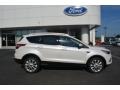 2017 White Platinum Ford Escape Titanium 4WD  photo #2