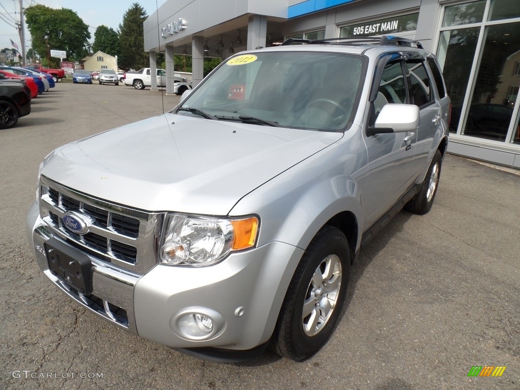 2012 Escape Limited V6 4WD - Ingot Silver Metallic / Charcoal Black photo #3