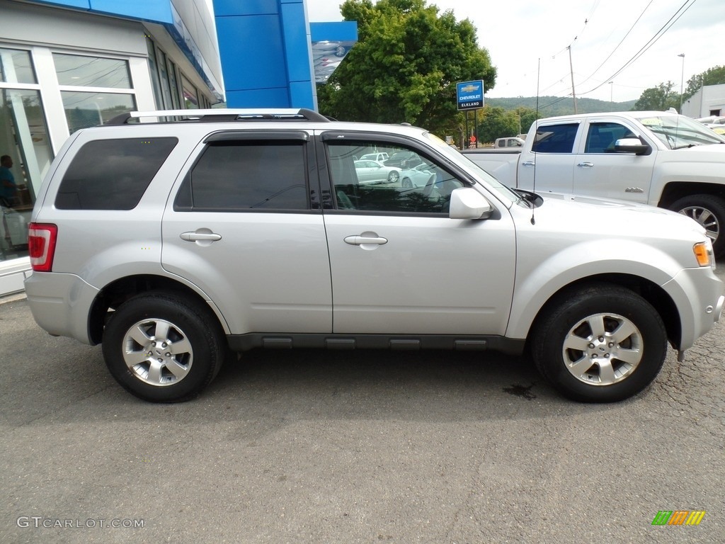 2012 Escape Limited V6 4WD - Ingot Silver Metallic / Charcoal Black photo #8