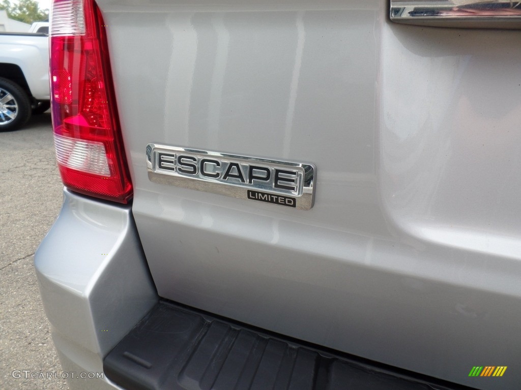 2012 Escape Limited V6 4WD - Ingot Silver Metallic / Charcoal Black photo #10