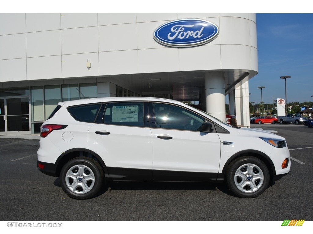 2017 Escape S - Oxford White / Charcoal Black photo #2