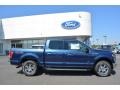 2016 Blue Jeans Ford F150 XLT SuperCrew 4x4  photo #2