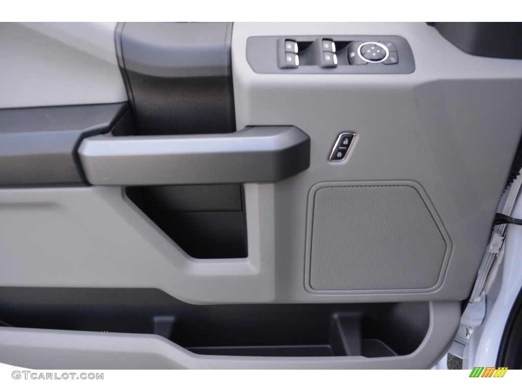 2016 F150 XL SuperCab 4x4 - Oxford White / Medium Earth Gray photo #7