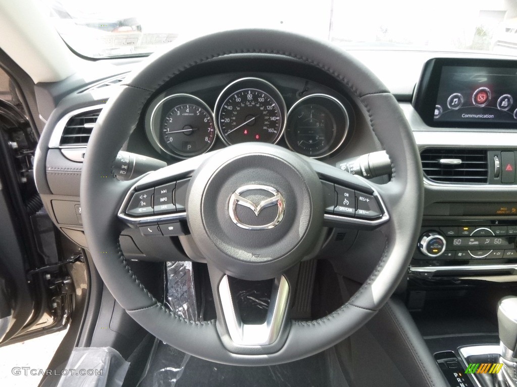 2017 Mazda Mazda6 Touring Sand Steering Wheel Photo #115568030