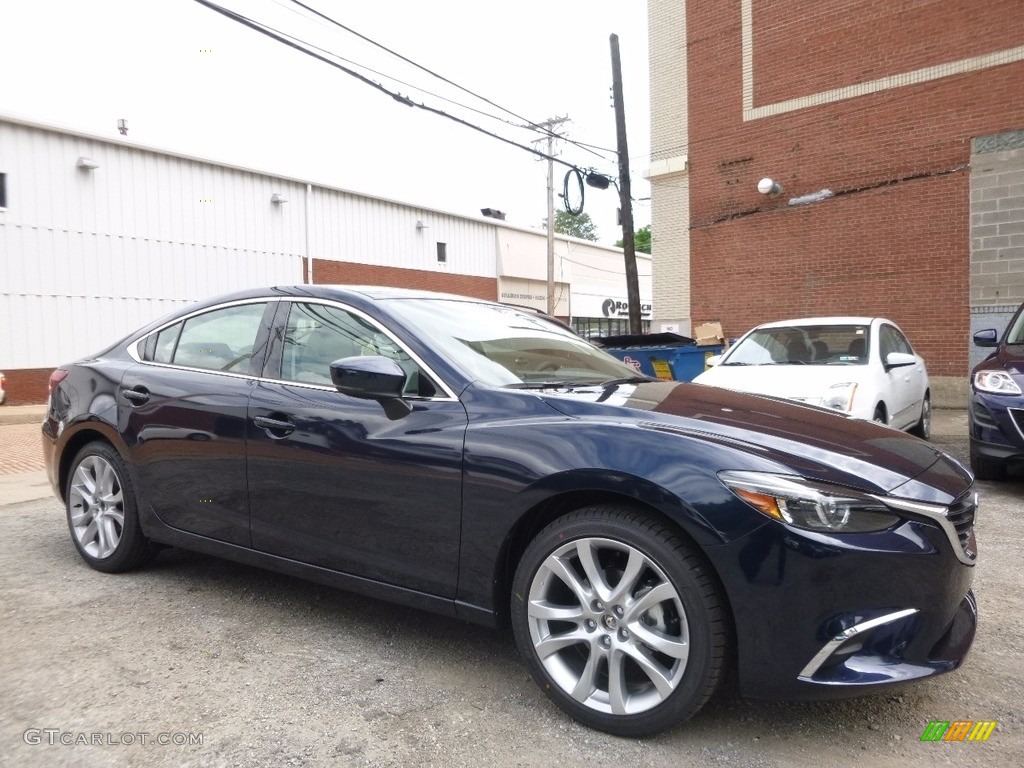 2017 Deep Crystal Blue Mica Mazda Mazda6 Touring #115562991 | GTCarLot.com  - Car Color Galleries