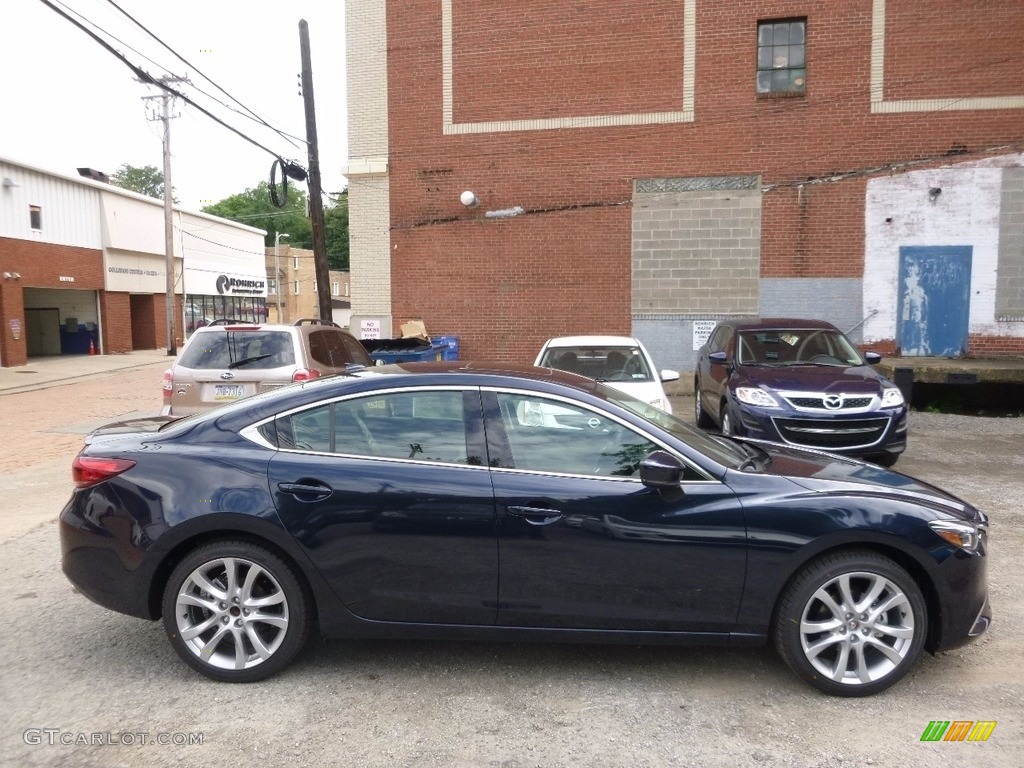 2017 Deep Crystal Blue Mica Mazda Mazda6 Touring #115562991 Photo #2