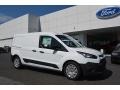 2016 Frozen White Ford Transit Connect XL Cargo Van Extended  photo #1