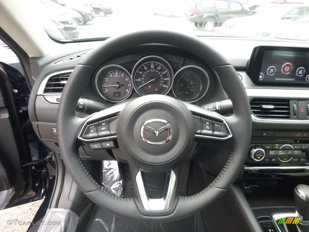 2017 Mazda Mazda6 Touring Sand Steering Wheel Photo #115568504