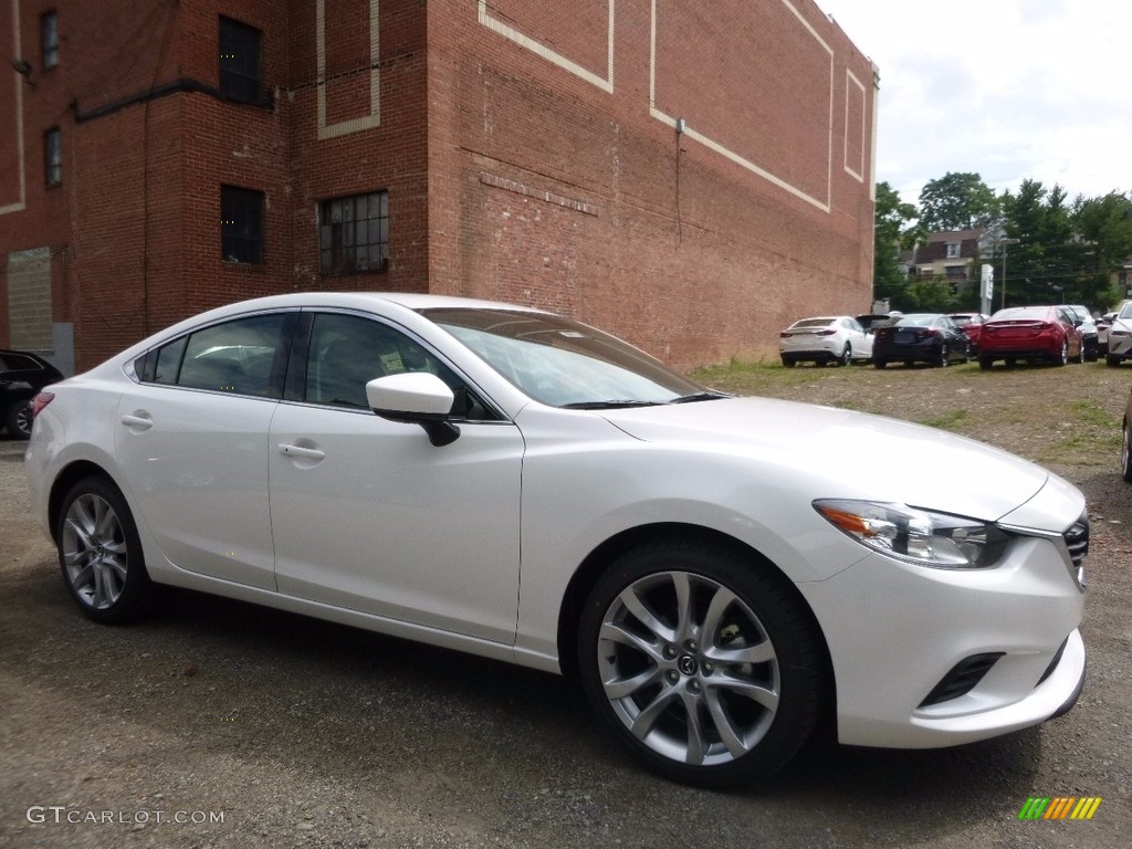Snowflake White Pearl Mica 2017 Mazda Mazda6 Touring Exterior Photo #115568654