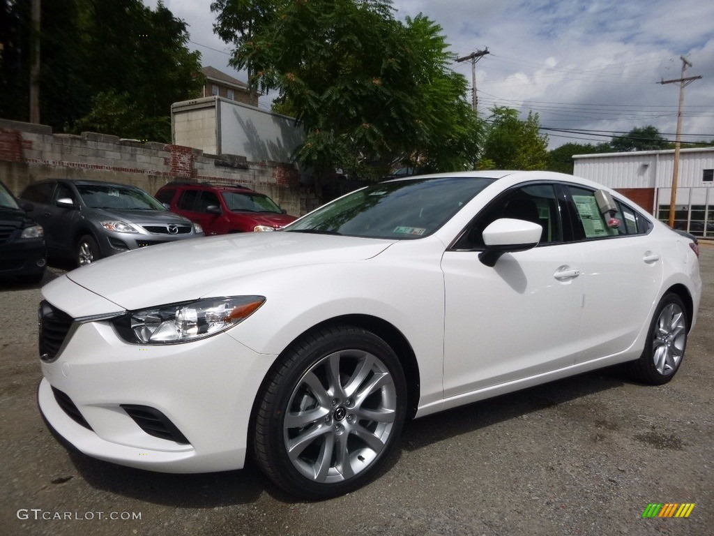 Snowflake White Pearl Mica 2017 Mazda Mazda6 Touring Exterior Photo #115568720