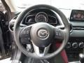 Black 2017 Mazda CX-3 Grand Touring AWD Steering Wheel