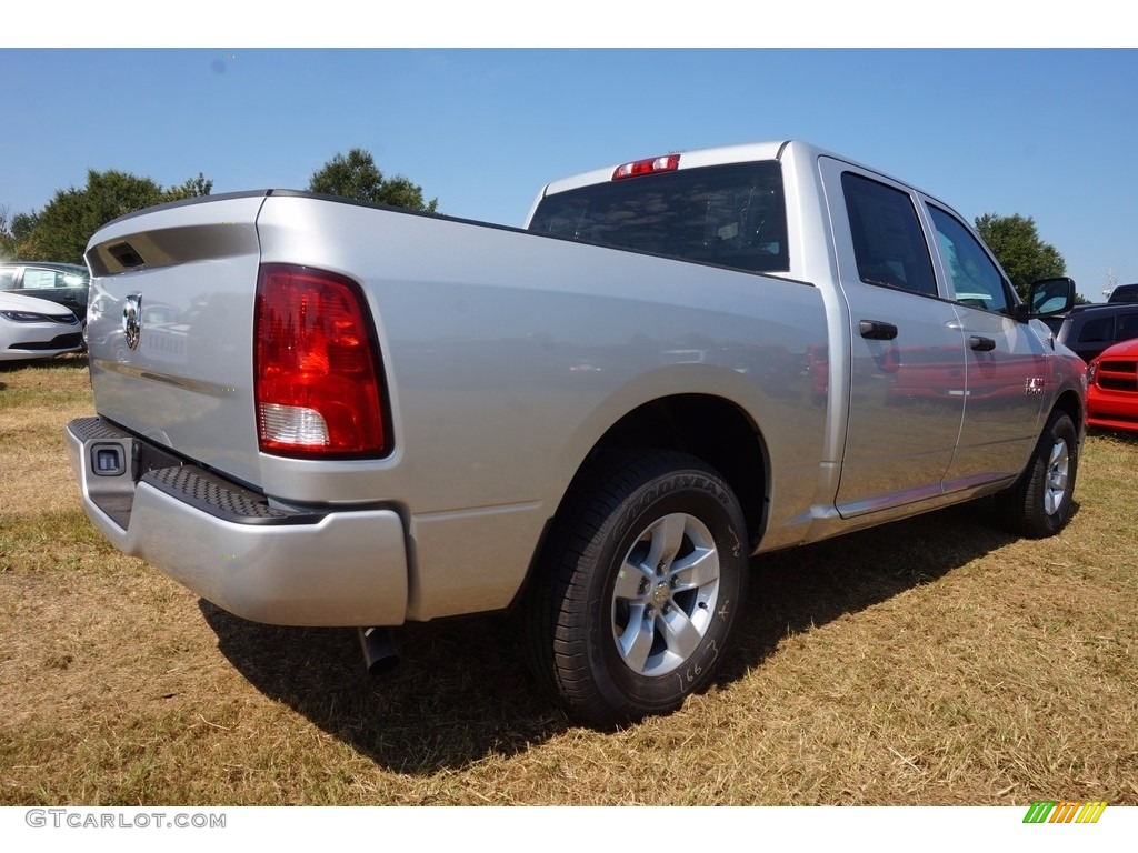 2017 1500 Express Crew Cab - Bright Silver Metallic / Black/Diesel Gray photo #3