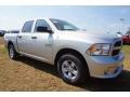 Bright Silver Metallic 2017 Ram 1500 Express Crew Cab Exterior