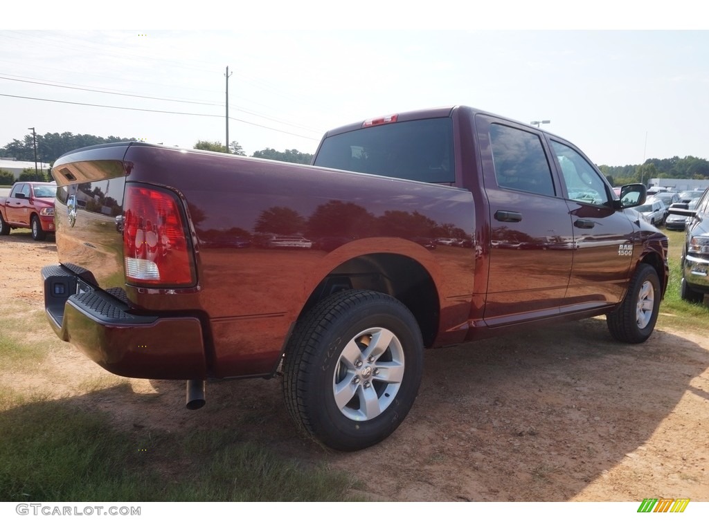 2017 1500 Express Crew Cab - Delmonico Red Pearl / Black/Diesel Gray photo #3