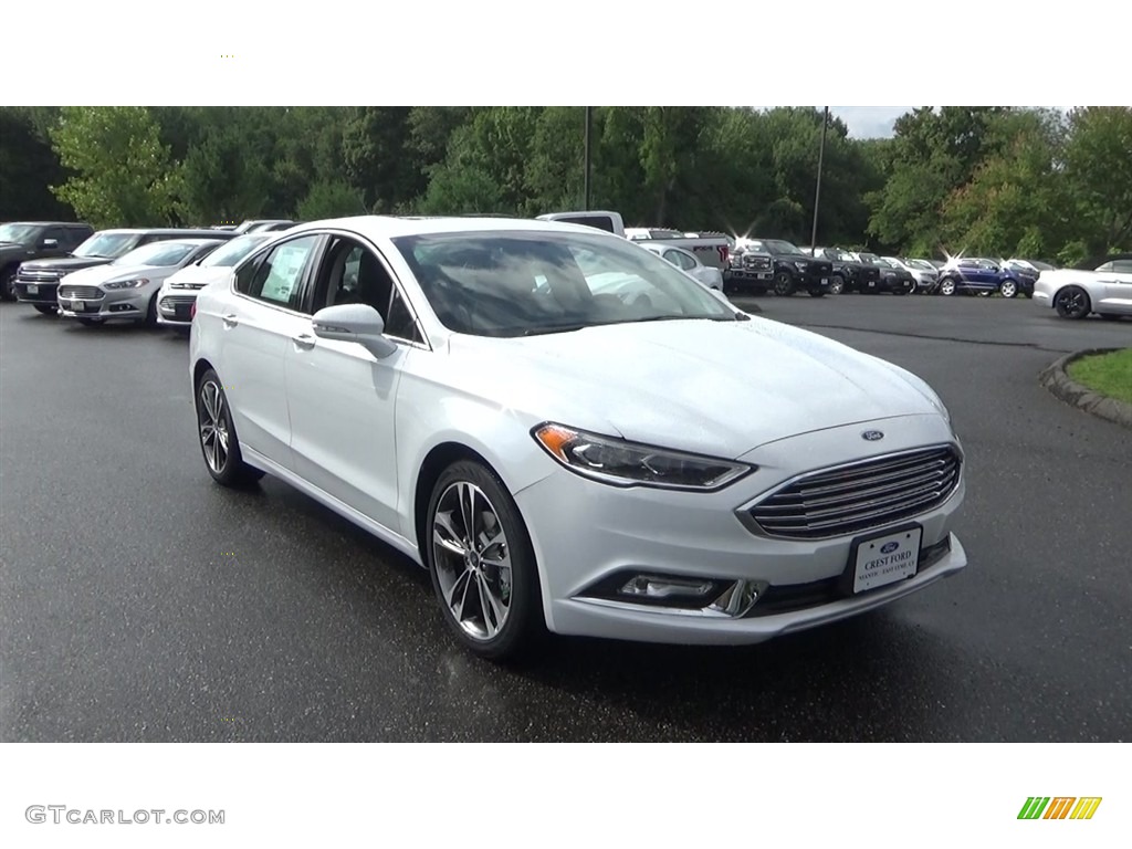 Oxford White Ford Fusion