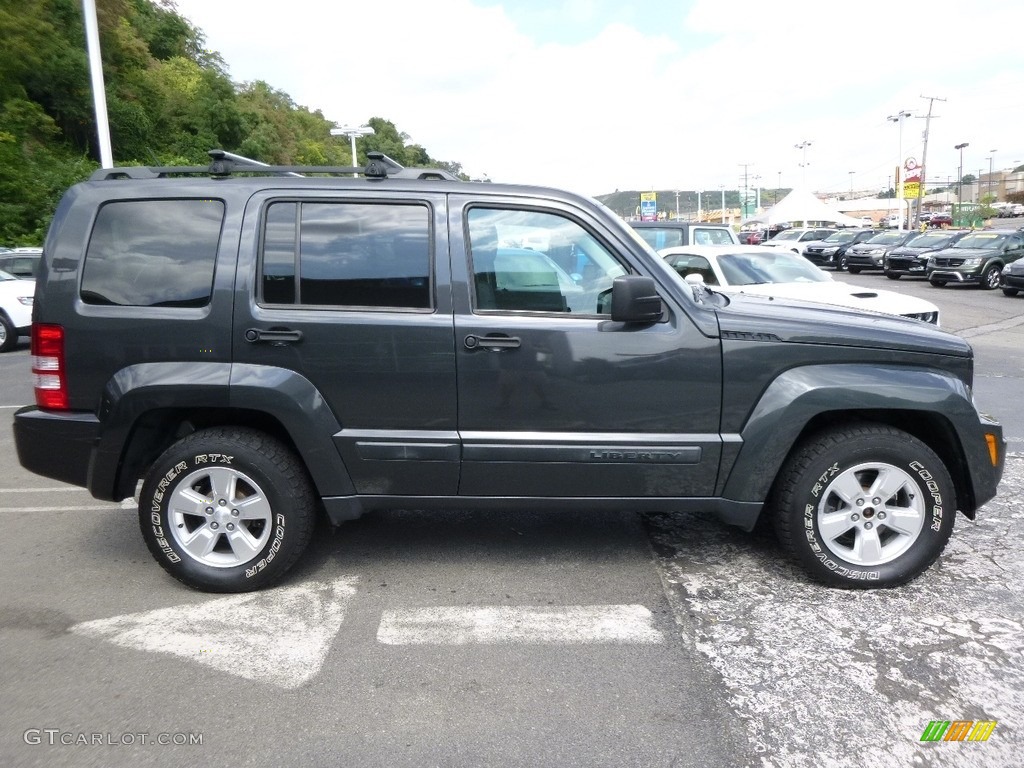 2010 Liberty Sport 4x4 - Dark Charcoal Pearl / Dark Slate Gray photo #6