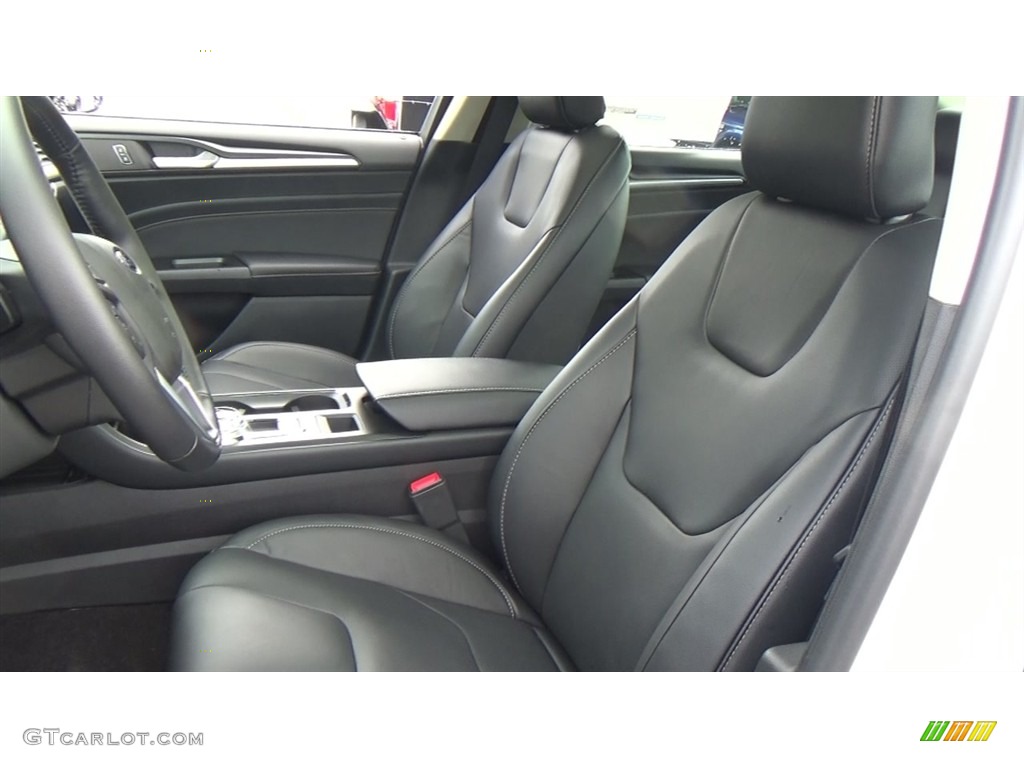 2017 Ford Fusion Titanium AWD Front Seat Photo #115570859
