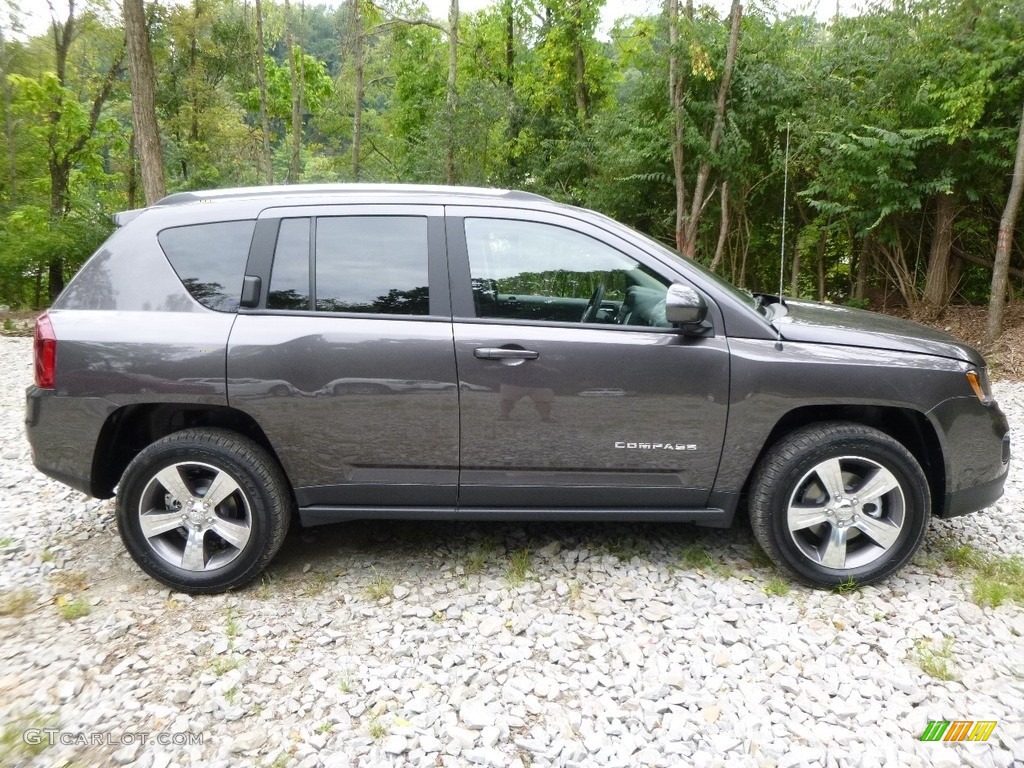Granite Crystal Metallic 2017 Jeep Compass High Altitude 4x4 Exterior Photo #115574801