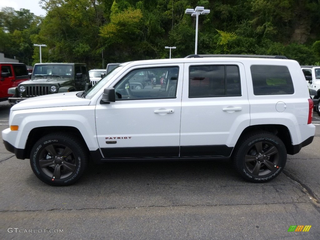 Bright White 2017 Jeep Patriot 75th Anniversary Edition 4x4 Exterior Photo #115575161