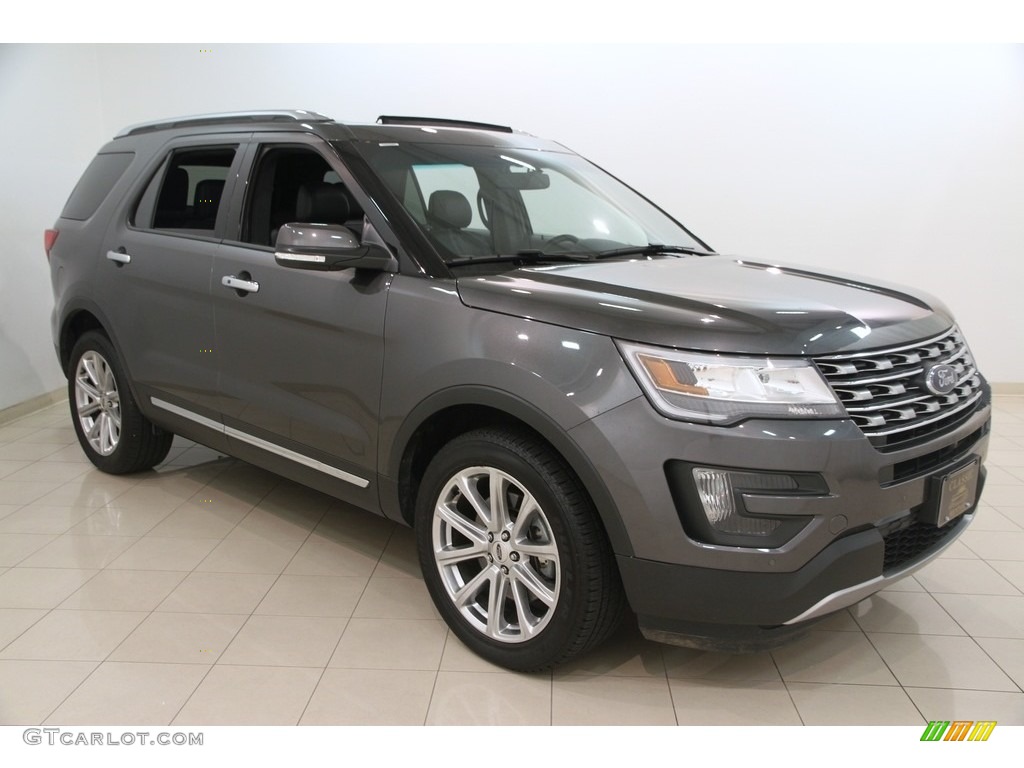 2016 Explorer Limited 4WD - Magnetic Metallic / Ebony Black photo #1