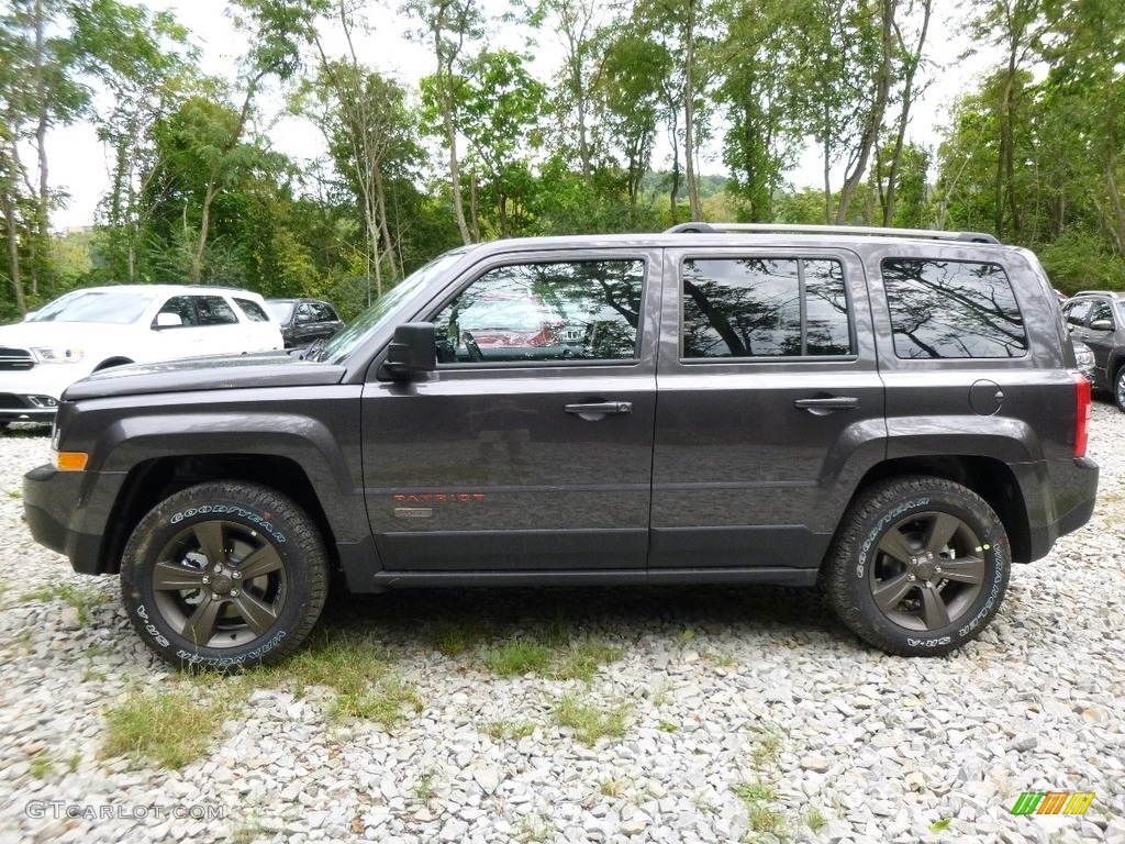 Granite Crystal Metallic 2017 Jeep Patriot 75th Anniversary Edition 4x4 Exterior Photo #115575647