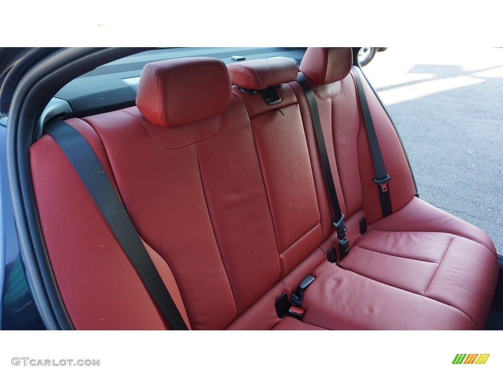 2013 3 Series 328i Sedan - Imperial Blue Metallic / Coral Red/Black photo #7